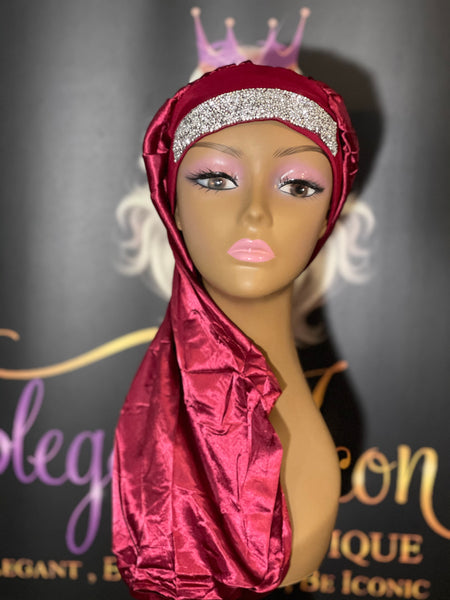 Elegant Jewel Long Bonnet